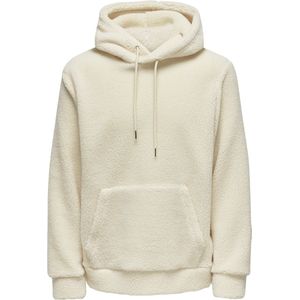 Only & Sons - Remy Teddy Hoodie - Off White - Heren