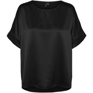 Vero Moda - Vmmerle 2/4 O-neck Top - T-shirt - Zwart