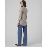 Overhemd - Blauw - Katoen - Lange Mouwen