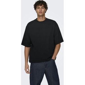 Only Sons T-shirt Onsmillenium Ovz Ss Tee Noos 22027787 Black Mannen