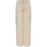 Only Kogyarrow-Vox Str Cargo Pant Pnt Noos Meisjes Broek - Pumice Stone