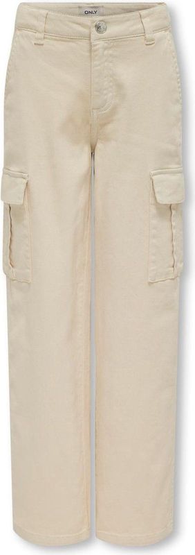 Only Kogyarrow-Vox Str Cargo Pant Pnt Noos Meisjes Broek - Pumice Stone