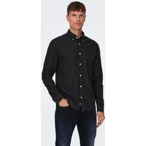 ONLY & SONS Langarmhemd »ONSGUDMUND SLIM 1-PKT SOLID SHIRT NOOS«