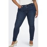 Skinny Jeans - Licht Verwassen Dark Denim Look - Katoen/Polyester