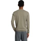 SELECTED HOMME Slhberg Herentrui - Ronde Hals - Vetiver Kleur