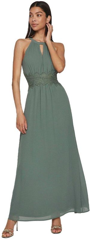 Avondjurk - VIMILINA - Gerecycled Materiaal - Effen - Lang/maxi - Mouwloos