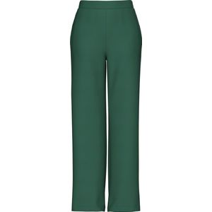 Pieces Broek Pcbossy Hw Wide Plain Pant Noos 17140744 Trekking Green Dames