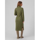 Mamalicious - MLSUNIVA JUNE - Gebreide Jurk - Winter Moss - Met Voedingsfunctie