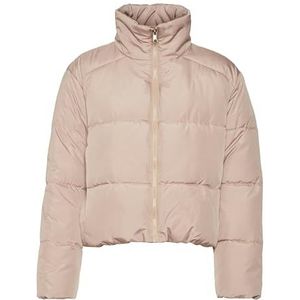 Bestseller A/S Dames VMKLEA Short Jacket Jacket, Silver Mink, M, silver mink, M