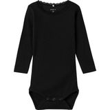 NAME IT BABY - Romper - Katoenmix - Lange Mouwen - Ronde Hals