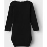 NAME IT BABY - Romper - Katoenmix - Lange Mouwen - Ronde Hals