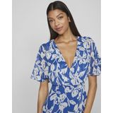 Jurk - RILLA - Onderjurk - Gerecycled Materiaal - V-hals - Bloemenprint