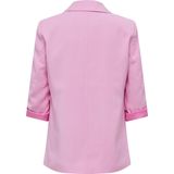 ONLY - ONLARIS LIFE 3/4 LOOSE BLAZER - Dames - Blazer - Kleur - Materiaal