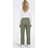 ONLY - CARGO BROEK CARO - Cargobroek - Groen - 55% Linnen 45% Viscose