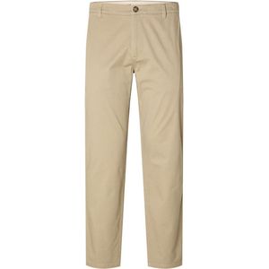 Selected Homme Heren Chino Broek SLH175-SLIM BILL slim Beige Volwassenen