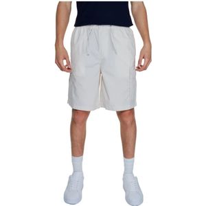 Cargo Shorts - Groen - Katoen - Middelhoge Taille