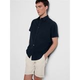 Selected - Luton Flex Slim - Korte Broek - Blauw - 50% Biologisch Katoen, 48% Katoen, 2% Elastaan