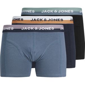 JACK & JONES Boxershorts - Set van 3 Stuks - Aansluitende Pasvorm - Stretch Katoen