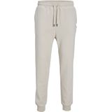 Lacoste - Monochrome Katoenen Crewneck Sweater - Beige - Herentrui