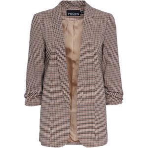 Blazer - Revers - Regular Fit - 98% Polyester, 2% Elastaan