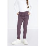 Detail - Harembroek - Blauw - 63% Viscose LENZING™ECOVERO™