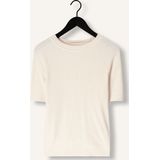 Selected Femme - Slfelinna NEW SS Knit TOP - Gebreide Top - Beige