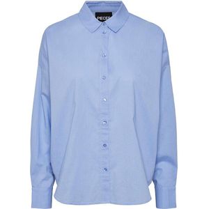 Shirt - Katoen - Lange Mouwen - Losse Pasvorm - Knoopsluiting