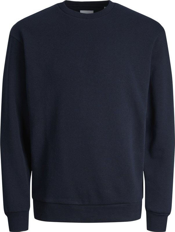 Jack & Jones Sweatshirt JJEBRADLEY SWEAT CREW NOOS mit Rippbündchen