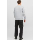 JACK & JONES - Bradley - Sweatshirt - Lichtgrijs Melange - Katoenmengsel