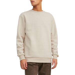 JACK & JONES - Sweater - Beige - 61% Gerecycled Polyester 39% Katoen