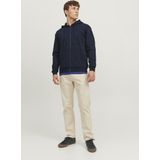 Hoodie - Geborstelde Stof - Relaxed Fit - Polyester/Katoen