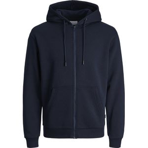 Zip Hoodie - Geborstelde Stof - Relaxed Fit - 61% Polyester 39% Katoen