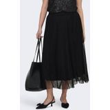 ONLY CARMAKOMA - CARLAVINA SKIRT JRS NOOS - Damesrok - Midi-lengte
