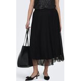 ONLY CARMAKOMA - CARLAVINA SKIRT JRS NOOS - Damesrok - Midi-lengte