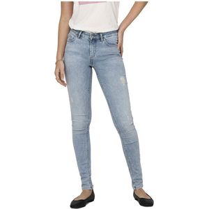 Only Blush Mid Skinny Fit Ana698 Spijkerbroek Grijs / 34 Vrouw