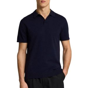 SELECTED HOMME Poloshirt - Katoen - Elastische Boorden - Heren