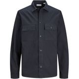 JACK & JONES Jjevenice Ls Sn Overshirt, zwart, M