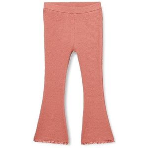 NAME IT Nmfnussa legging voor meisjes uitlopende broek, Licht mahonie