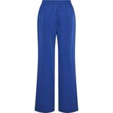 Pieces Broek Pcbozzy Hw Wide Plain Pant Noos Bc 17140744 Mazarine Blue Dames