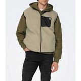 Onsjust - Hoge Hals Sweat - Mouwloos - Teddy - Regular Fit