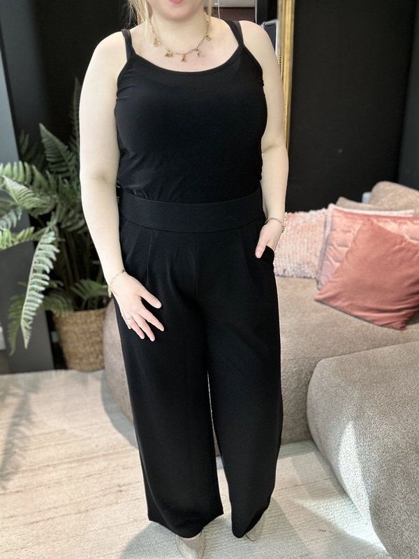 ONLY Carmakoma Broek  zwart