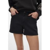 Vero Moda Broek Vmtess Mr Short Dnm Shorts Mix Ga N 10301532 Black Denim Dames
