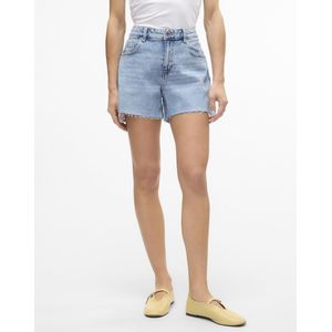 VERO MODA - Tess - Korte Broeken - Denim - Blauw - Vijf-Pocket Design