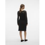 Mlblakie - Zwangerschapsjurk - O-hals - Lange Mouwen - Kort - Regular Fit