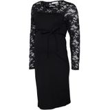 Mlblakie - Zwangerschapsjurk - O-hals - Lange Mouwen - Kort - Regular Fit
