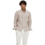 Selected - Regkylian - Overhemd - Blauw - 100% Linnen - Lange Mouwen