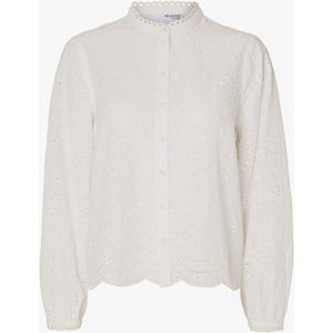 Overhemd - Biologisch Katoen - Regular Fit - Chinese Kraag - Lange Mouwen