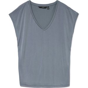 VMfilli - 10247666 - T-shirt - Zwart - 70% Modal 30% Polyester