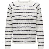 JDY - Gebreide Pullover - O-hals - Lange Mouwen - Knit Fit