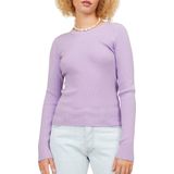 Jack & Jones - Jodi Tight - Gebreide Top - Zwart - Viscose/Nylon